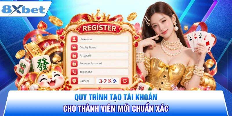Quy trình tạo tài khoản cho thành viên mới chuẩn xác